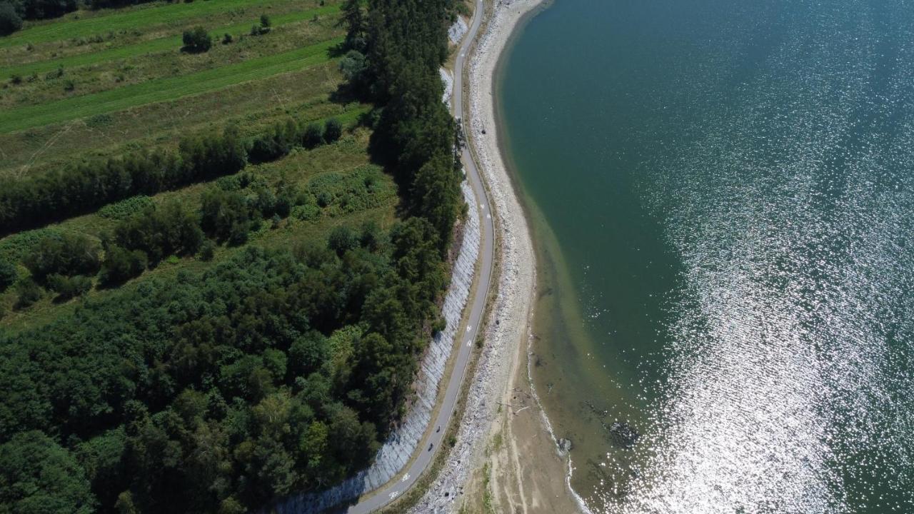 I Bike'Owy Domek Z Finska Balia Nad Jeziorem Czorsztynskim - 400M Od Jeziora I Sciezki Rowerowej Maniowy Luaran gambar